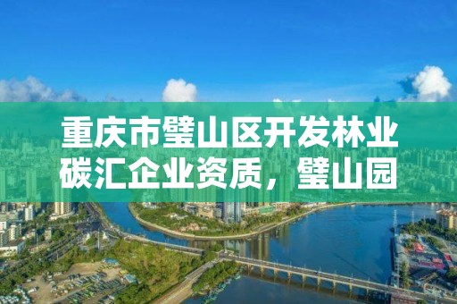 重庆市璧山区开发林业碳汇企业资质，璧山园林公司