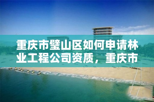 重庆市璧山区如何申请林业工程公司资质，重庆市林业局项目