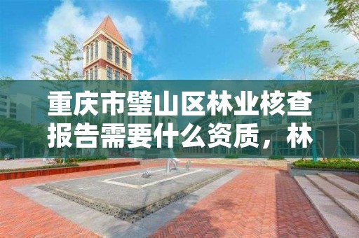 重庆市璧山区林业核查报告需要什么资质，林业专项核查内容包含哪些