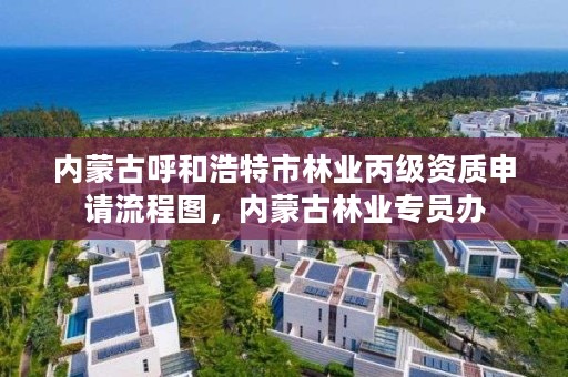 内蒙古呼和浩特市林业丙级资质申请流程图，内蒙古林业专员办