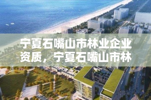 宁夏石嘴山市林业企业资质，宁夏石嘴山市林业企业资质查询网站