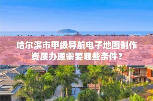 哈尔滨市甲级导航电子地图制作资质办理需要哪些条件？