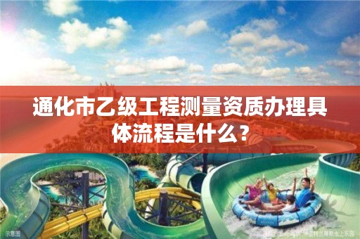 通化市乙级工程测量资质办理具体流程是什么？