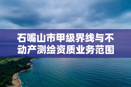 石嘴山市甲级界线与不动产测绘资质业务范围有哪些？