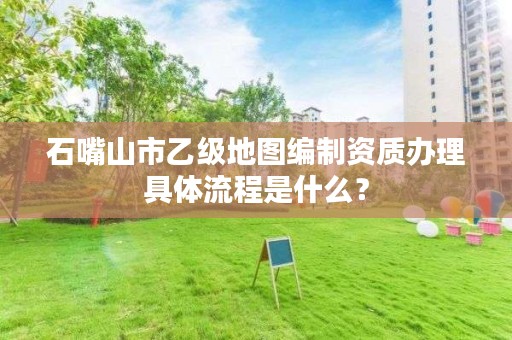 石嘴山市乙级地图编制资质办理具体流程是什么？