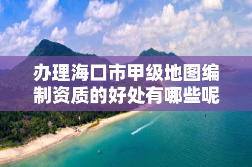 办理海口市甲级地图编制资质的好处有哪些呢？