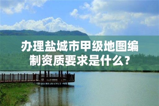 办理盐城市甲级地图编制资质要求是什么？