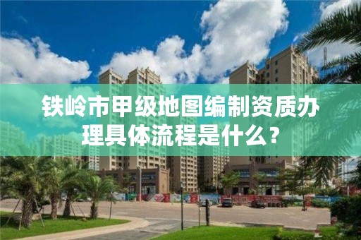 铁岭市甲级地图编制资质办理具体流程是什么？