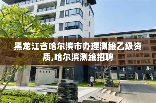 黑龙江省哈尔滨市办理测绘乙级资质,哈尔滨测绘招聘