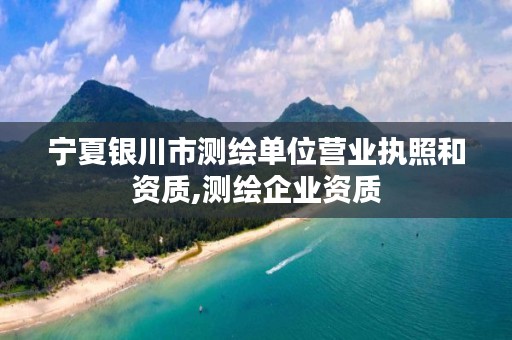 宁夏银川市测绘单位营业执照和资质,测绘企业资质