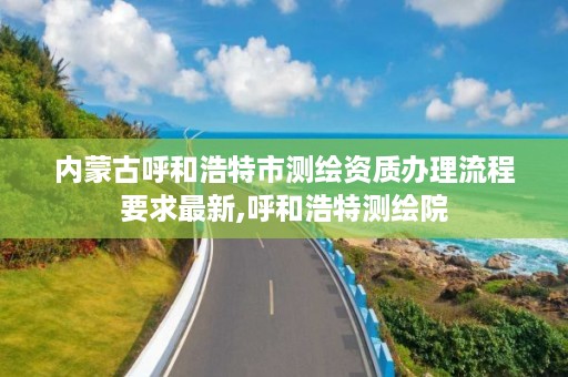 内蒙古呼和浩特市测绘资质办理流程要求最新,呼和浩特测绘院