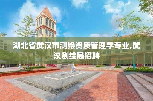 湖北省武汉市测绘资质管理学专业,武汉测绘局招聘