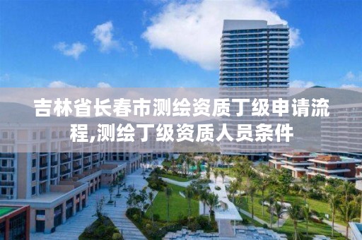 吉林省长春市测绘资质丁级申请流程,测绘丁级资质人员条件