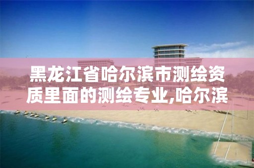 黑龙江省哈尔滨市测绘资质里面的测绘专业,哈尔滨测绘局是干什么的