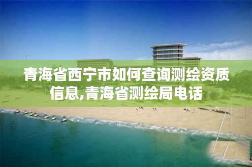 青海省西宁市如何查询测绘资质信息,青海省测绘局电话