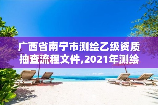 广西省南宁市测绘乙级资质抽查流程文件,2021年测绘乙级资质