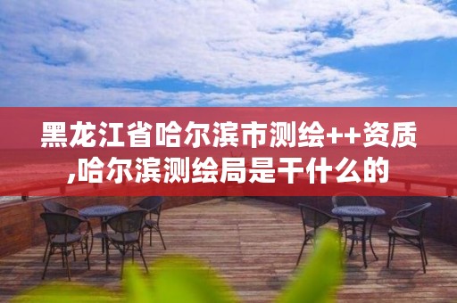 黑龙江省哈尔滨市测绘++资质,哈尔滨测绘局是干什么的