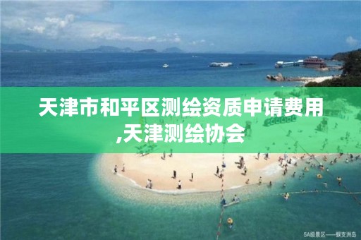 天津市和平区测绘资质申请费用,天津测绘协会