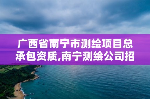 广西省南宁市测绘项目总承包资质,南宁测绘公司招聘信息网