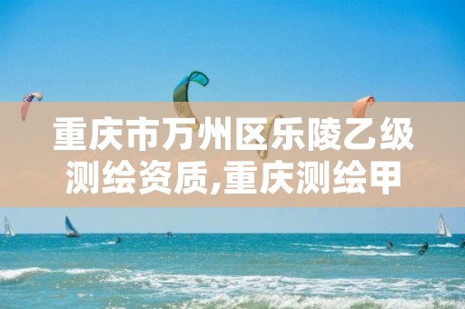 重庆市万州区乐陵乙级测绘资质,重庆测绘甲级