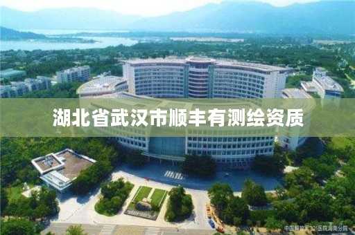 湖北省武汉市顺丰有测绘资质