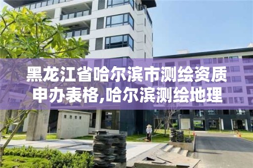 黑龙江省哈尔滨市测绘资质申办表格,哈尔滨测绘地理信息局