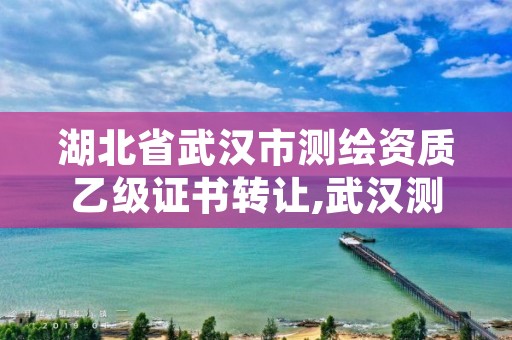 湖北省武汉市测绘资质乙级证书转让,武汉测绘资质代办