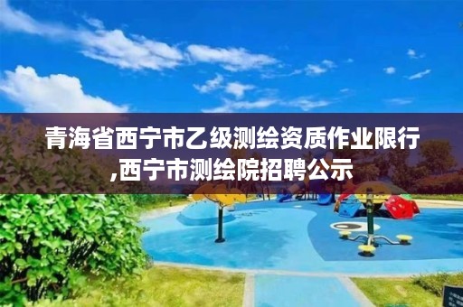 青海省西宁市乙级测绘资质作业限行,西宁市测绘院招聘公示