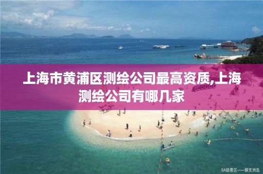 上海市黄浦区测绘公司最高资质,上海测绘公司有哪几家