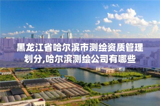 黑龙江省哈尔滨市测绘资质管理划分,哈尔滨测绘公司有哪些