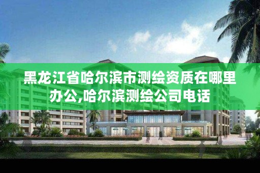 黑龙江省哈尔滨市测绘资质在哪里办公,哈尔滨测绘公司电话