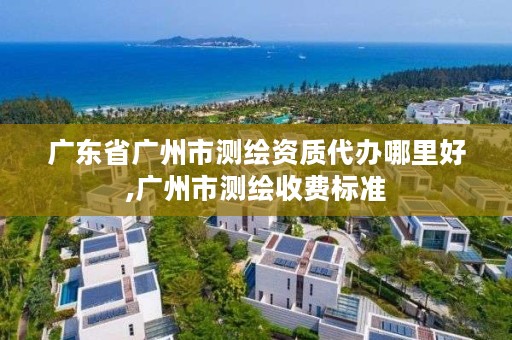 广东省广州市测绘资质代办哪里好,广州市测绘收费标准