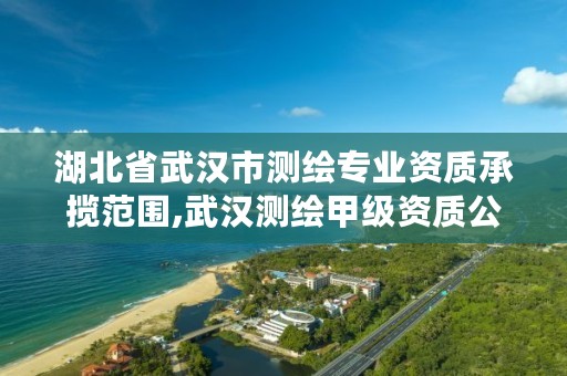 湖北省武汉市测绘专业资质承揽范围,武汉测绘甲级资质公司