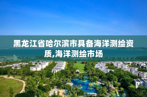 黑龙江省哈尔滨市具备海洋测绘资质,海洋测绘市场