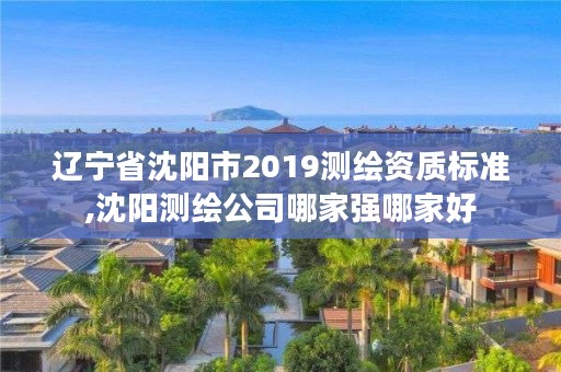 辽宁省沈阳市2019测绘资质标准,沈阳测绘公司哪家强哪家好