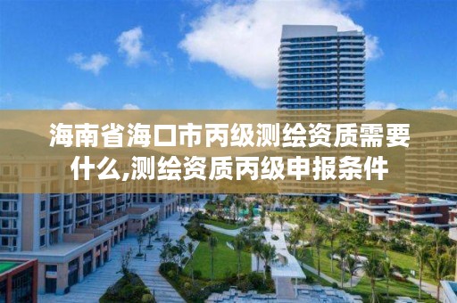 海南省海口市丙级测绘资质需要什么,测绘资质丙级申报条件