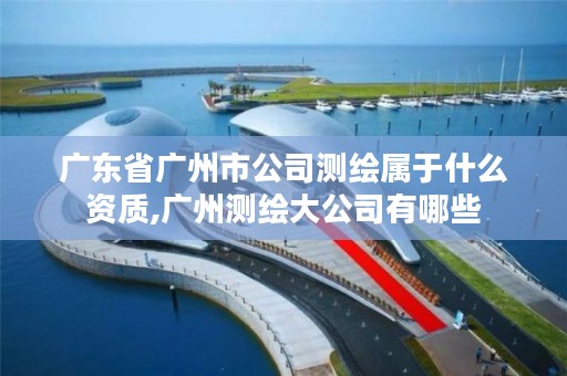 广东省广州市公司测绘属于什么资质,广州测绘大公司有哪些