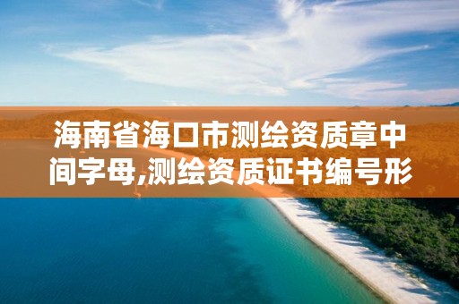 海南省海口市测绘资质章中间字母,测绘资质证书编号形式