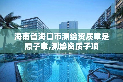 海南省海口市测绘资质章是原子章,测绘资质子项