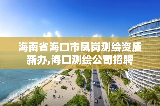 海南省海口市凤岗测绘资质新办,海口测绘公司招聘