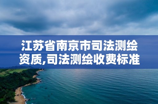 江苏省南京市司法测绘资质,司法测绘收费标准