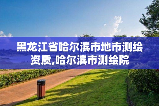 黑龙江省哈尔滨市地市测绘资质,哈尔滨市测绘院