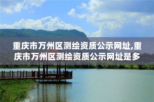 重庆市万州区测绘资质公示网址,重庆市万州区测绘资质公示网址是多少