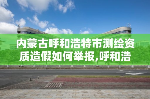 内蒙古呼和浩特市测绘资质造假如何举报,呼和浩特测绘局属于什么单位管理