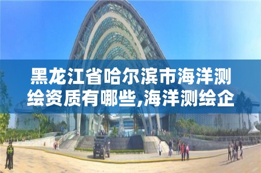 黑龙江省哈尔滨市海洋测绘资质有哪些,海洋测绘企业