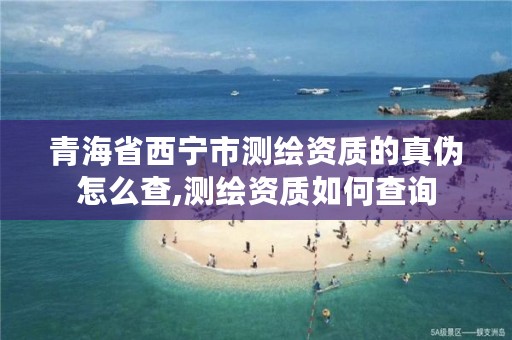 青海省西宁市测绘资质的真伪怎么查,测绘资质如何查询