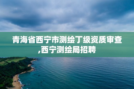 青海省西宁市测绘丁级资质审查,西宁测绘局招聘