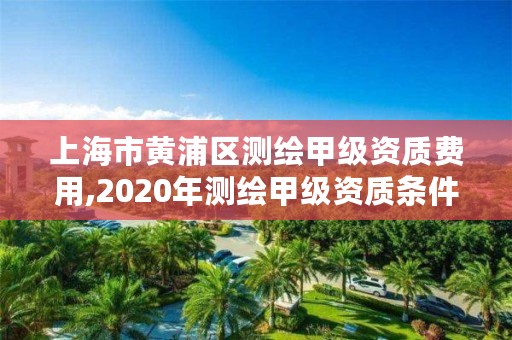 上海市黄浦区测绘甲级资质费用,2020年测绘甲级资质条件