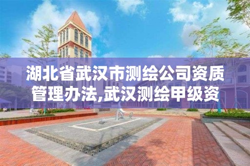 湖北省武汉市测绘公司资质管理办法,武汉测绘甲级资质公司