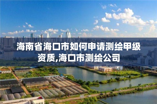 海南省海口市如何申请测绘甲级资质,海口市测绘公司